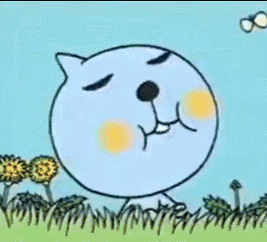 橙汁饮料卡通形象酷儿微信表情包