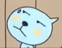 橙汁饮料卡通形象酷儿微信表情包