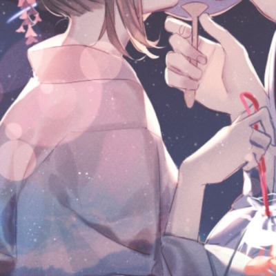 好看的动漫卡通版情侣微信头像