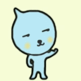 橙汁饮料卡通形象酷儿微信表情包