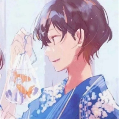 好看的动漫卡通版情侣微信头像