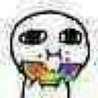 微信高糊小人聊天表情包