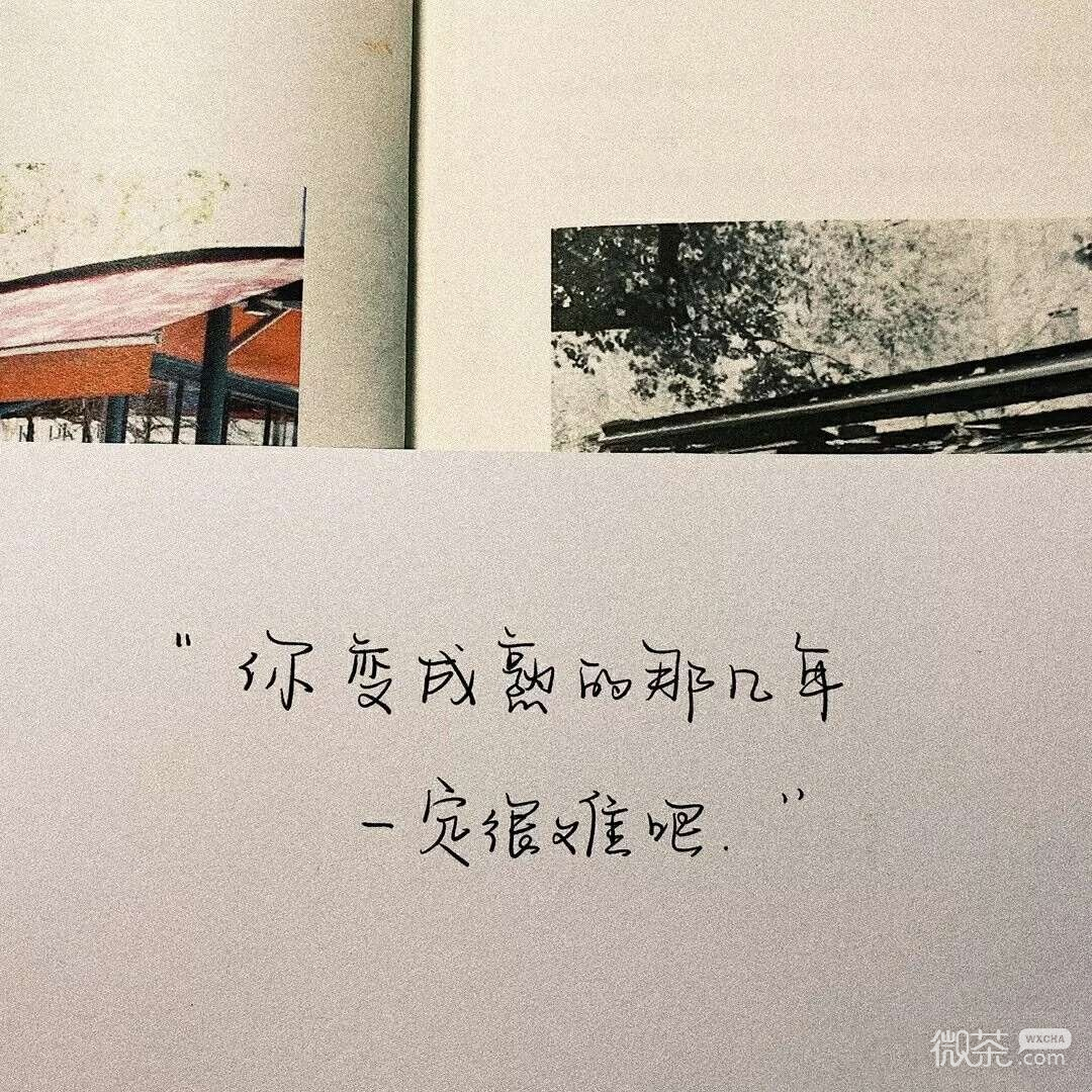 治愈文案微信朋友圈配图