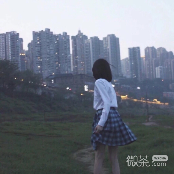 微信阳光最潮气质女生头像