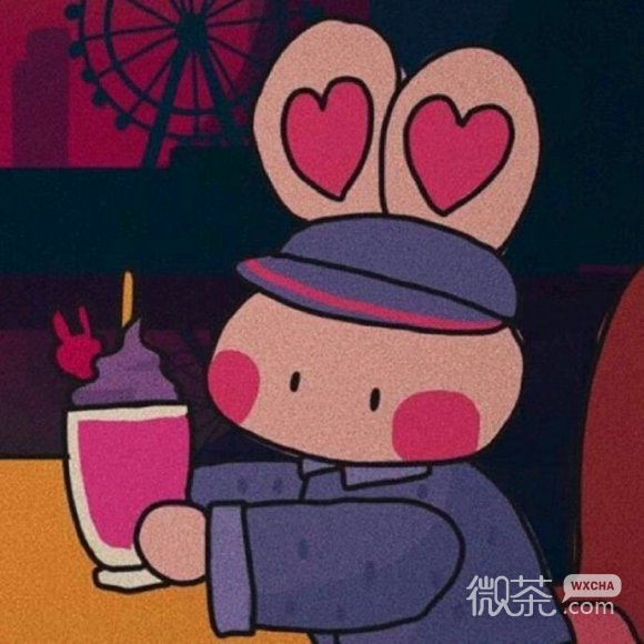 唯美迷人最潮长发二次元女生头像