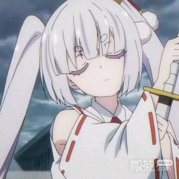 唯美迷人最潮长发二次元女生头像