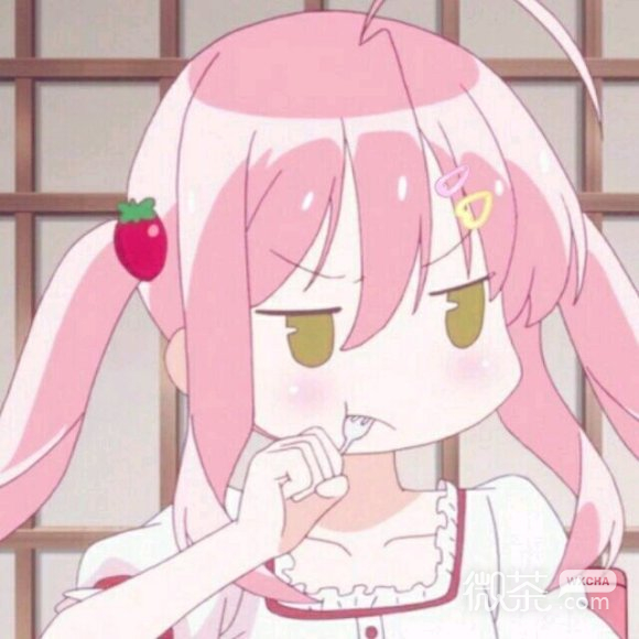 唯美迷人最潮长发二次元女生头像