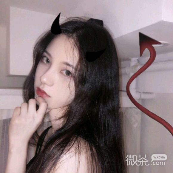 微信阳光最潮温馨女生头像