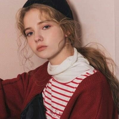 欧美范文艺女生微信头像