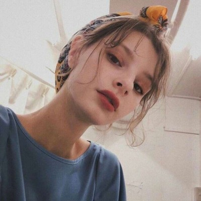 欧美范文艺女生微信头像