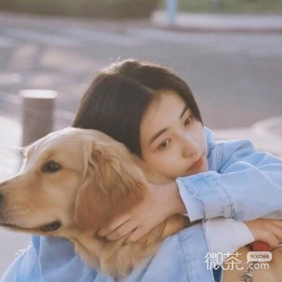 微信清新最潮长发时尚女生头像