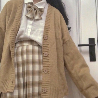 校园制服不露脸的女生微信头像