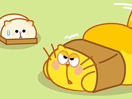 噗噗猫可爱微信表情包