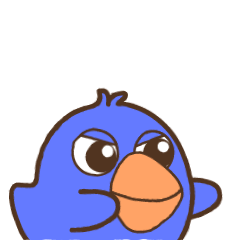 个性特别的字由鸟微信表情包