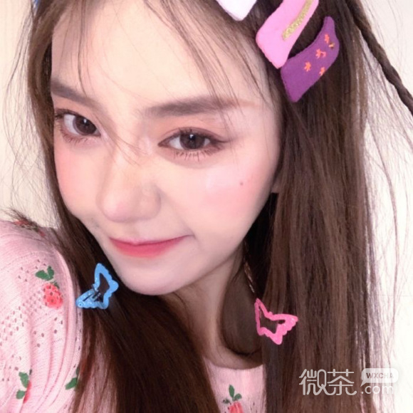 微信最潮成熟长发女生头像