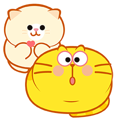 噗噗猫可爱微信表情包