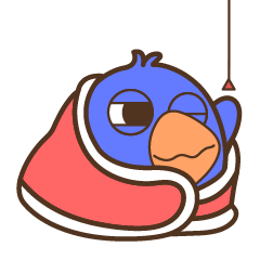 个性特别的字由鸟微信表情包