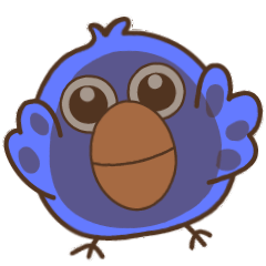 个性特别的字由鸟微信表情包