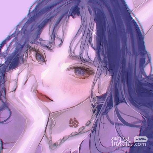 微信好看最潮二次元女生头像