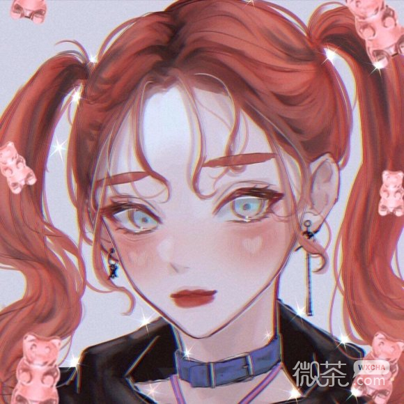 微信好看最潮二次元女生头像
