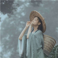 好看的古风美女微信头像