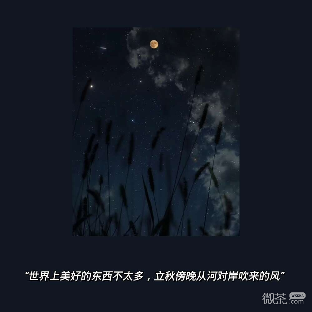治愈文字朋友圈配图