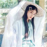 好看的古风美女微信头像