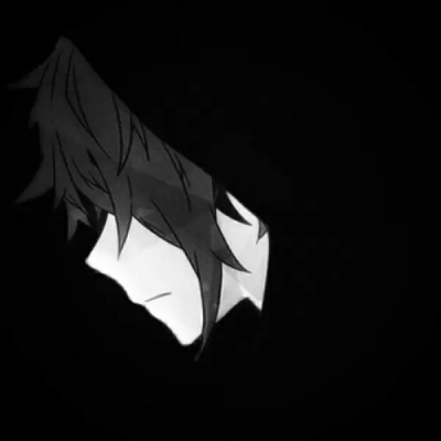 个性伤感动漫形象男生微信头像
