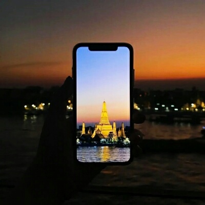 唯美风景治愈系微信头像