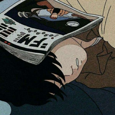 个性伤感动漫形象男生微信头像
