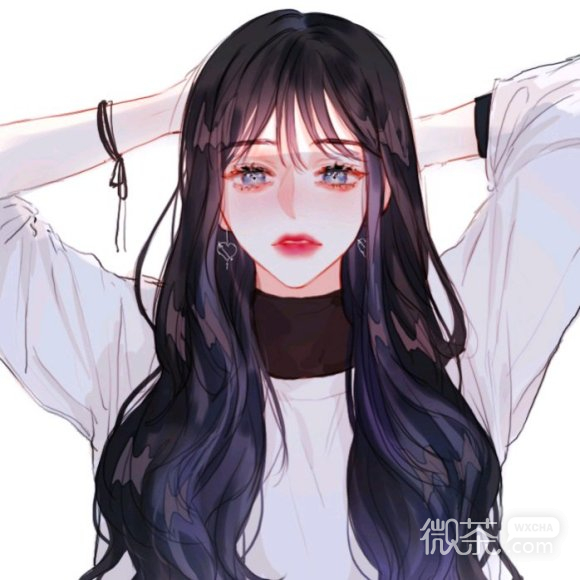 可爱最潮二次元微信女生头像