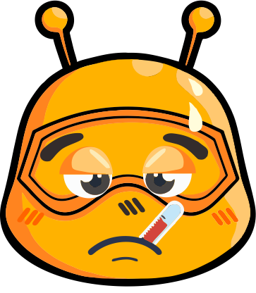 小蜜蜂优优的微信表情包