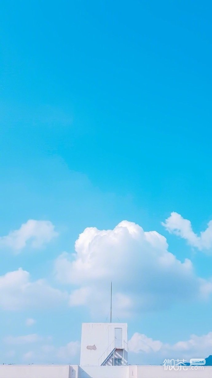 唯美梦幻天空大海微信朋友圈背景图