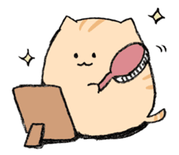 小猫一天生活的日常微信表情包