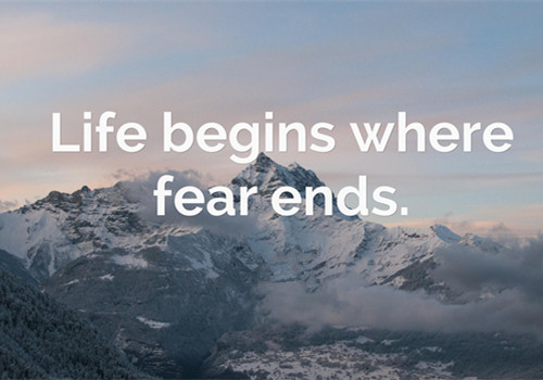 励志英文字个性微信聊天背景图