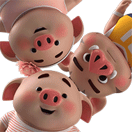 猪小屁之家日常篇微信表情包