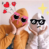 沙雕搞怪逗比儿童欢乐多情侣微信头像