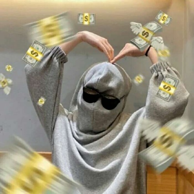 个性沙雕搞笑满脑子都是钱搞怪微信头像