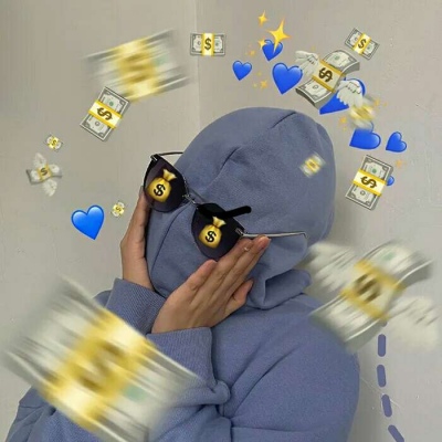 个性沙雕搞笑满脑子都是钱搞怪微信头像