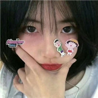 可爱治愈美女微信头像