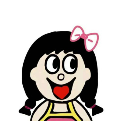 旺仔专属呆萌一对情侣微信头像