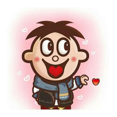 旺仔专属呆萌一对情侣微信头像