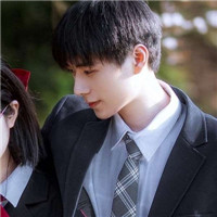 简单清新情侣微信头像