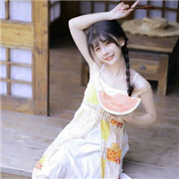 漂亮清新夏天的女生微信头像