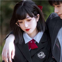 简单清新情侣微信头像