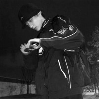 超酷黑白抖音帅气个性男生微信头像