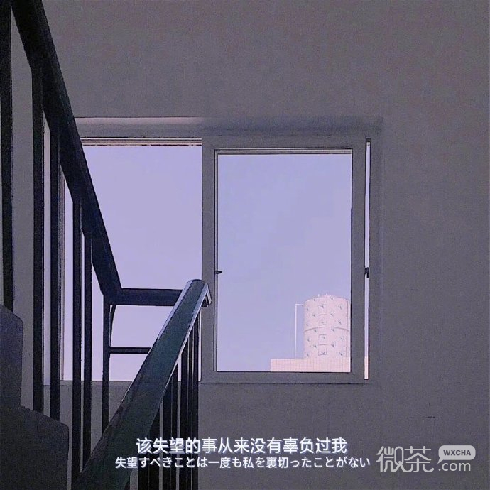 风景带文字文艺好看的微信聊天背景图