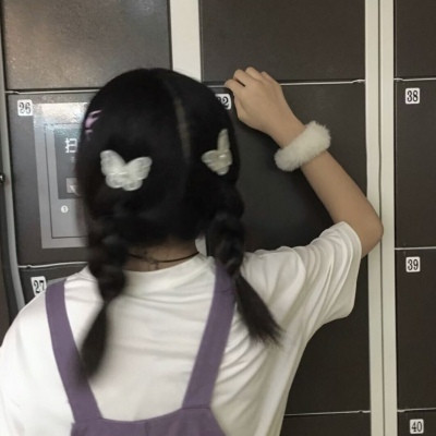 不露脸小清新可爱女生微信头像