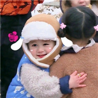 可爱呆萌有趣甜蜜小萌娃微信情侣头像