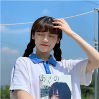 清新可爱网红闺蜜女生微信头像